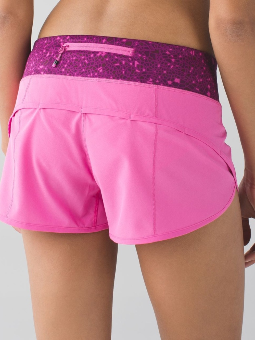 Lululemon Speed Short | Pink Paradise/Paradise Geo Regal Plum Multi | Size 6